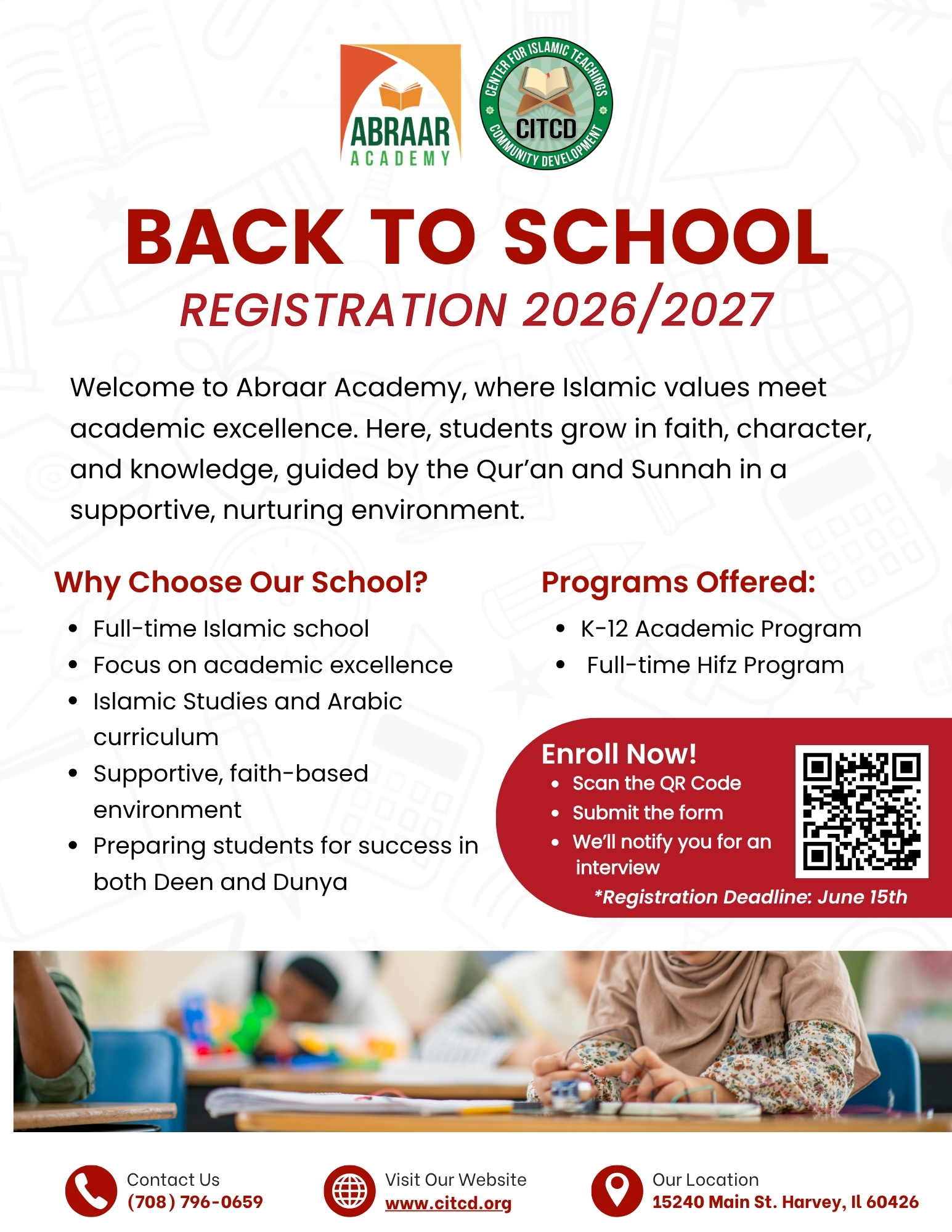 Abraar Academy Flyer